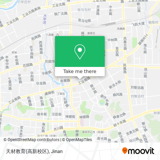 天材教育(高新校区) map