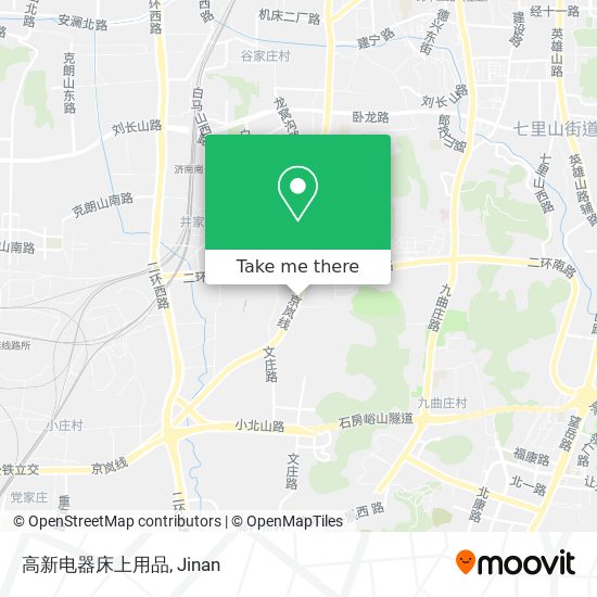 高新电器床上用品 map