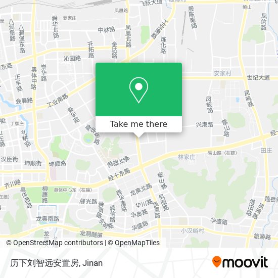 历下刘智远安置房 map