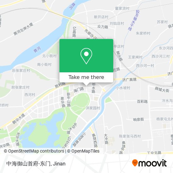 中海御山首府-东门 map