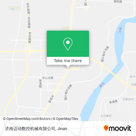 济南迈动数控机械有限公司 map