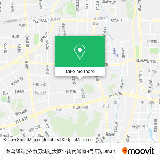 菜鸟驿站(济南历城建大商业街南通道4号店) map