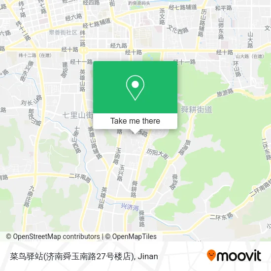 菜鸟驿站(济南舜玉南路27号楼店) map