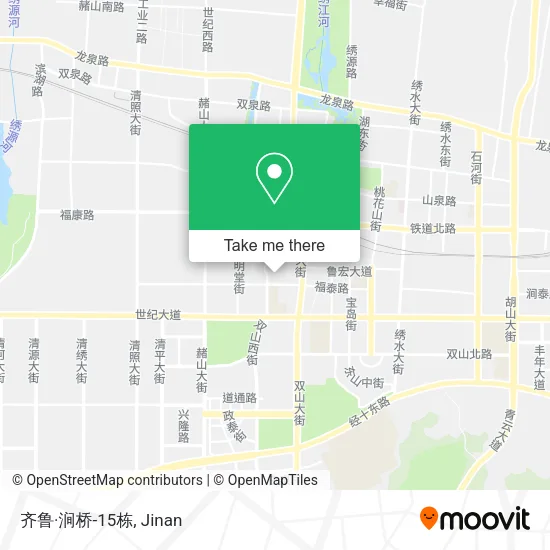 齐鲁·涧桥-15栋 map