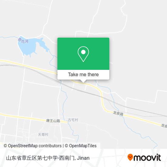 山东省章丘区第七中学-西南门 map