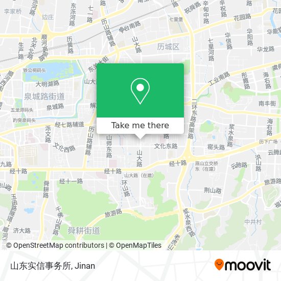 山东实信事务所 map