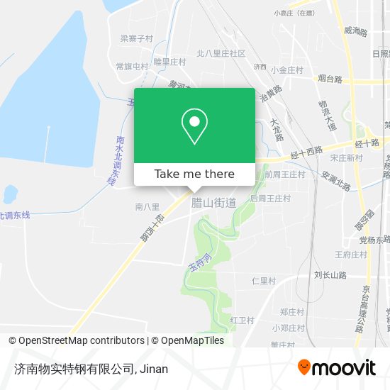 济南物实特钢有限公司 map