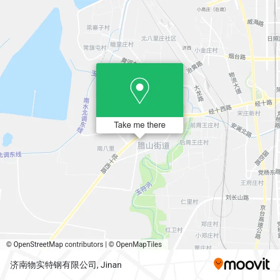 济南物实特钢有限公司 map