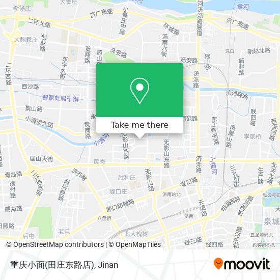 重庆小面(田庄东路店) map