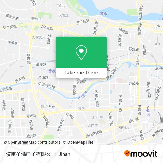 济南圣鸿电子有限公司 map