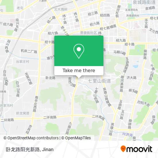 卧龙路阳光新路 map