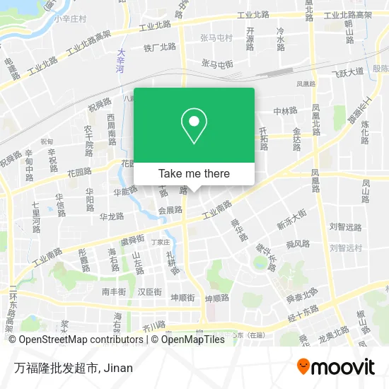万福隆批发超市 map