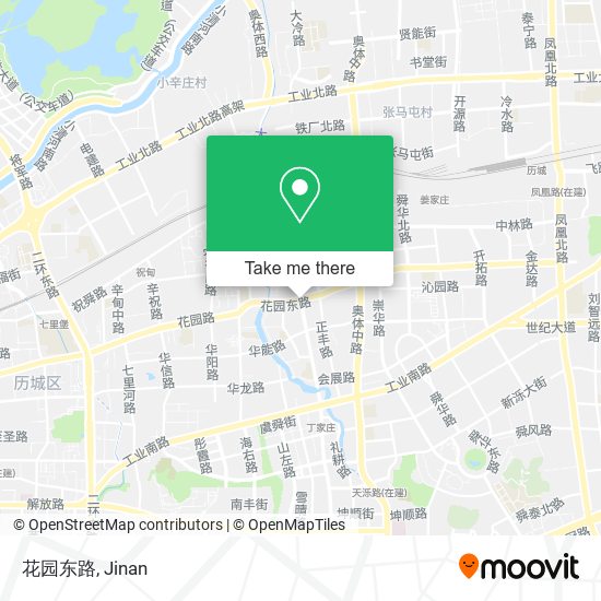 花园东路 map