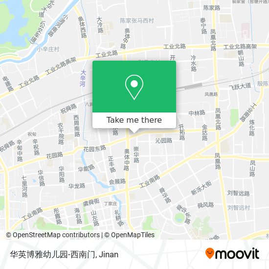 华英博雅幼儿园-西南门 map