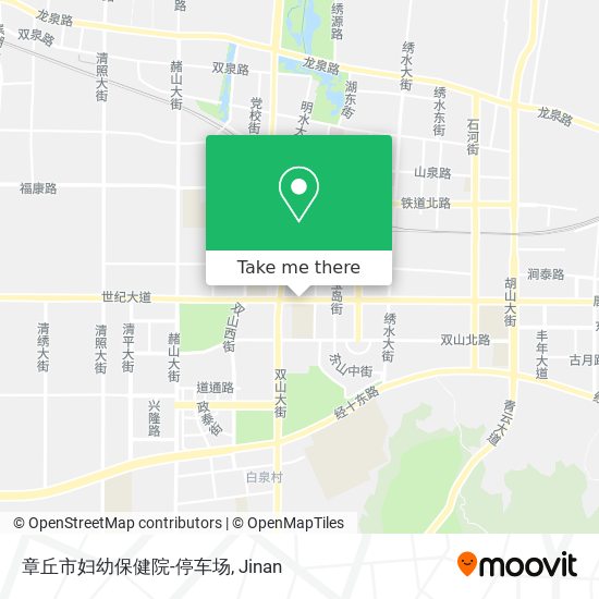 章丘市妇幼保健院-停车场 map