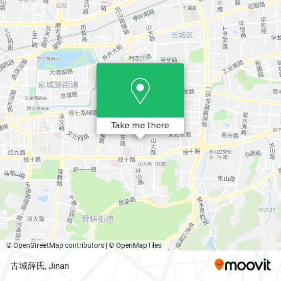 古城薛氏 map