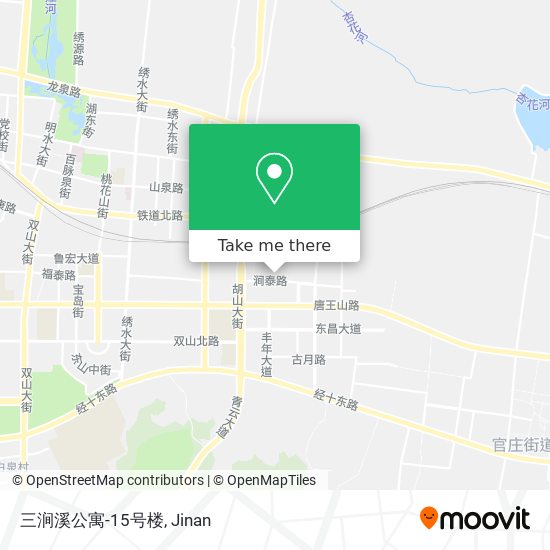 三涧溪公寓-15号楼 map