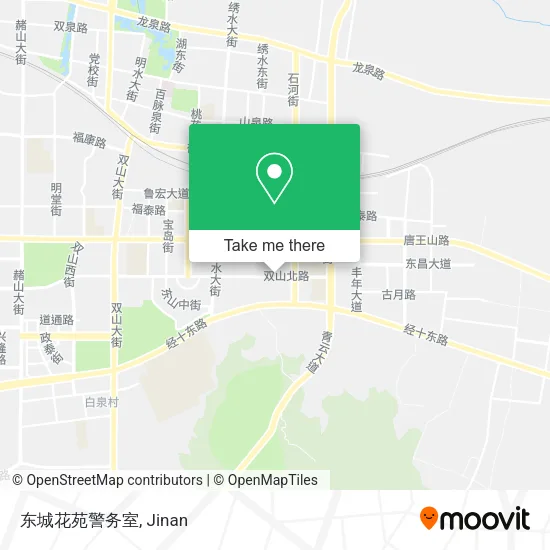 东城花苑警务室 map