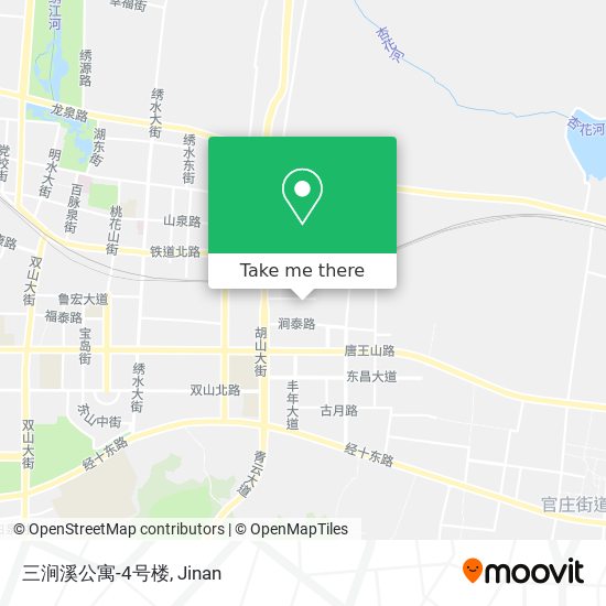 三涧溪公寓-4号楼 map