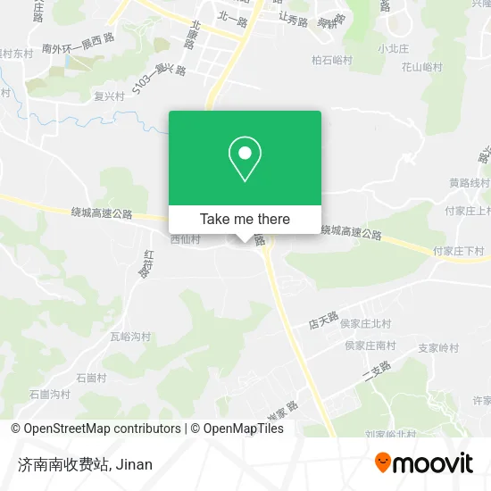 济南南收费站 map