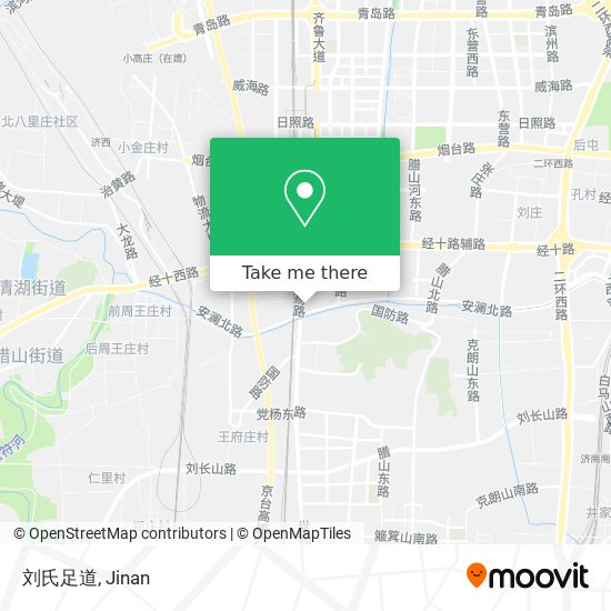 刘氏足道 map