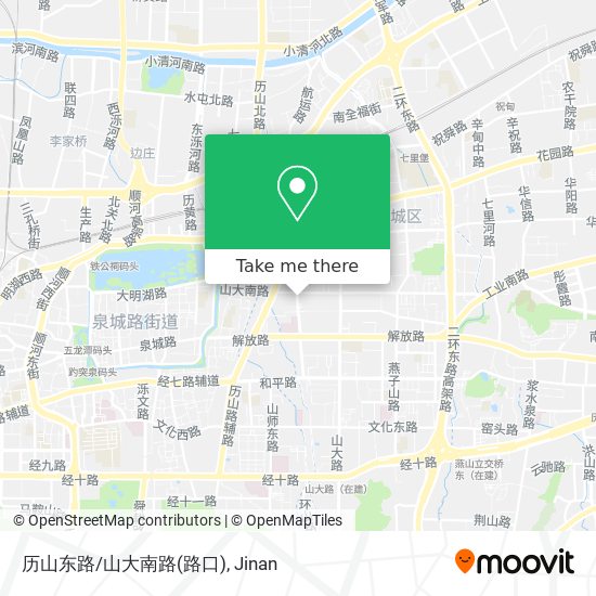 历山东路/山大南路(路口) map