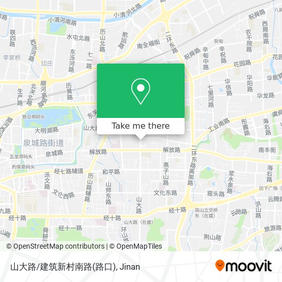 山大路/建筑新村南路(路口) map