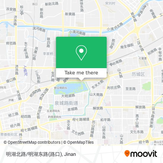 明湖北路/明湖东路(路口) map