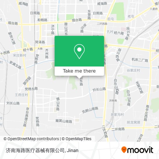 济南海路医疗器械有限公司 map