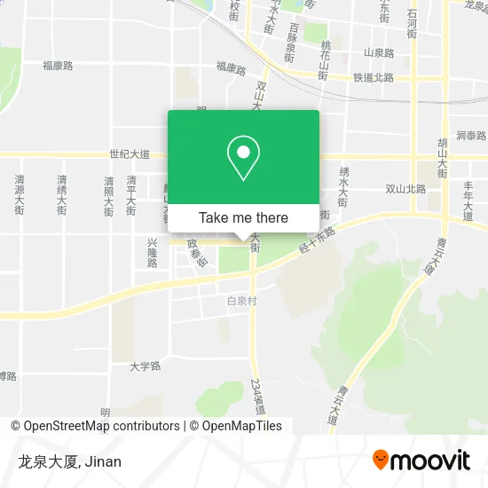 龙泉大厦 map