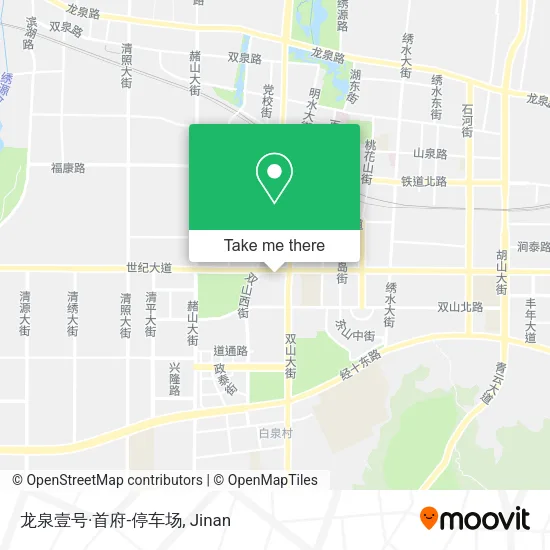 龙泉壹号·首府-停车场 map