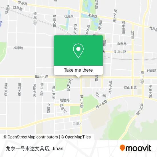 龙泉一号永达文具店 map
