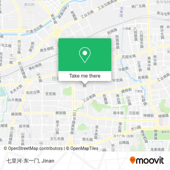 七里河-东一门 map