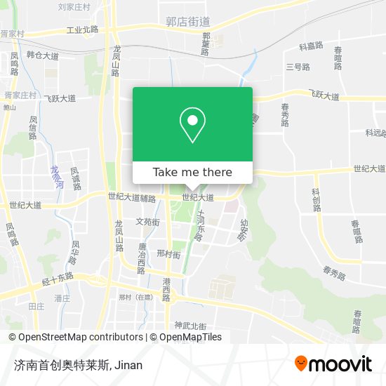 济南首创奥特莱斯 map