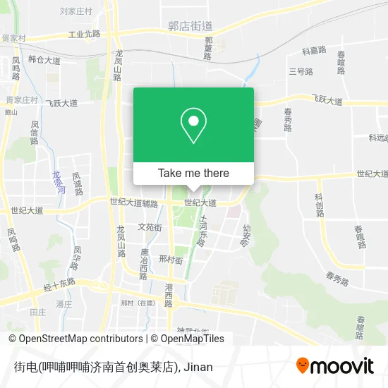 街电(呷哺呷哺济南首创奥莱店) map
