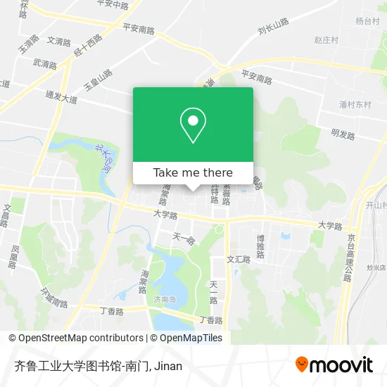 齐鲁工业大学图书馆-南门 map