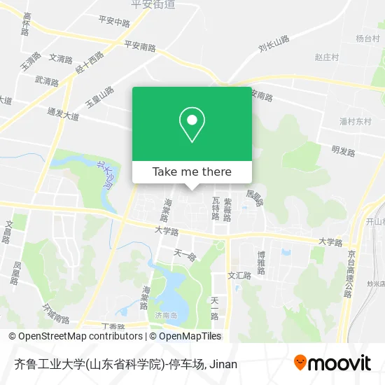 齐鲁工业大学(山东省科学院)-停车场 map