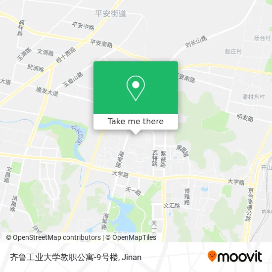 齐鲁工业大学教职公寓-9号楼 map
