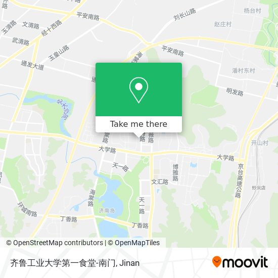 齐鲁工业大学第一食堂-南门 map
