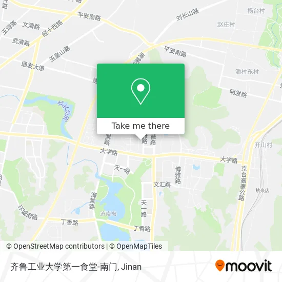 齐鲁工业大学第一食堂-南门 map