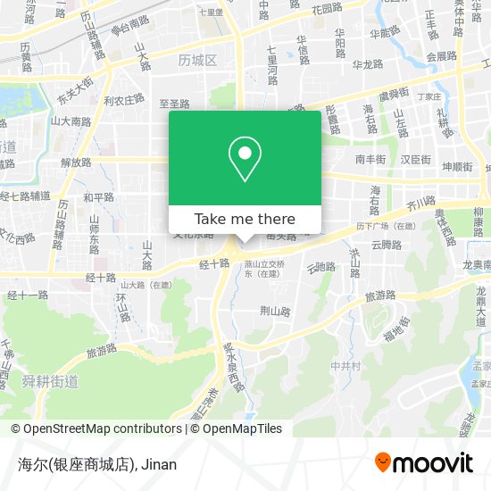 海尔(银座商城店) map