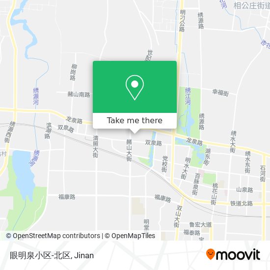 眼明泉小区-北区 map