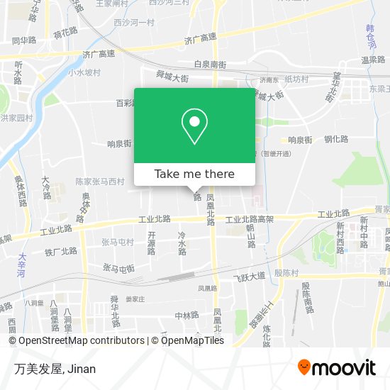 万美发屋 map