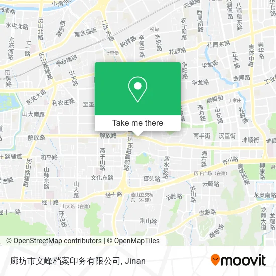 廊坊市文峰档案印务有限公司 map