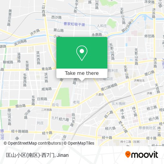 匡山小区(南区)-西7门 map