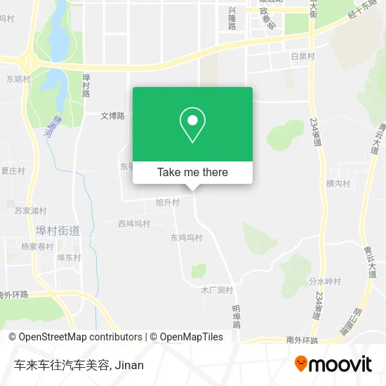 车来车往汽车美容 map