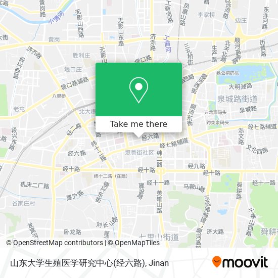 山东大学生殖医学研究中心(经六路) map