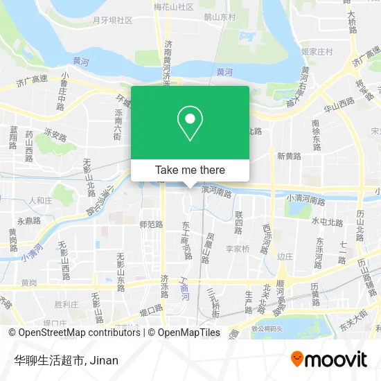 华聊生活超市 map