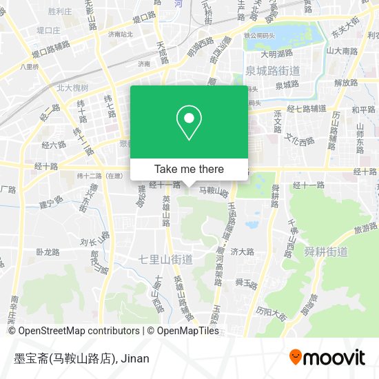 墨宝斋(马鞍山路店) map
