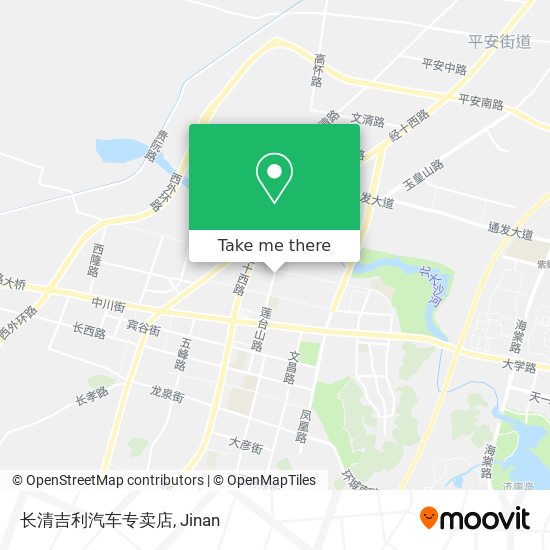 长清吉利汽车专卖店 map
